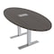 Skutchi Designs 33.5 in W, 69.5 in L, 29 in H, Engineered Wood Top, Brown HAR-OVL-34x70-T-ELEC-XD1025 - alternate 1